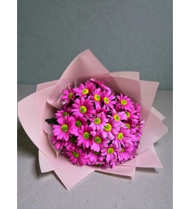 Mor İthal Papatya Buketi